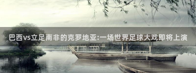 世界杯亚洲区预选赛积分榜：巴西vs立足南非的克罗地亚:一场世界足球大戏即将上演