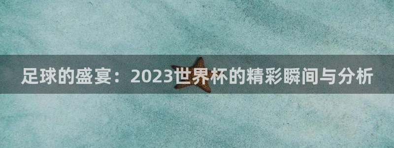 世界杯足球2026：足球的盛宴：2023世界杯的精彩瞬间与分析