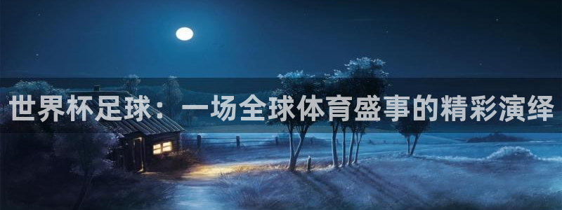 世界直播：世界杯足球：一场全球体育盛事的精彩演绎